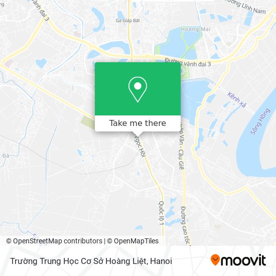 Trường Trung Học Cơ Sở Hoàng Liệt map