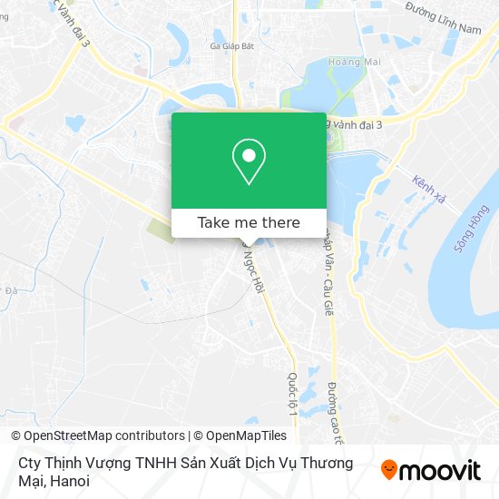 Cty Thịnh Vượng TNHH Sản Xuất Dịch Vụ Thương Mại map