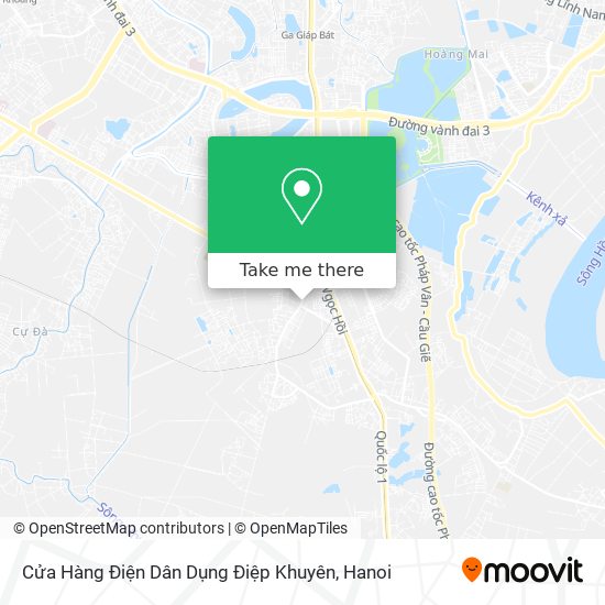 Cửa Hàng Điện Dân Dụng Điệp Khuyên map