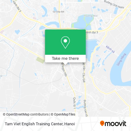 Tam Viet English Training Center map