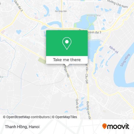 Thanh Hồng map