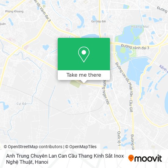 Anh Trung Chuyên Lan Can Cầu Thang Kính Sắt Inox Nghệ Thuật map