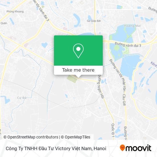 Công Ty TNHH Đầu Tư Victory Việt Nam map