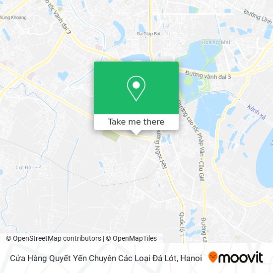 Cửa Hàng Quyết Yến Chuyên Các Loại Đá Lót map