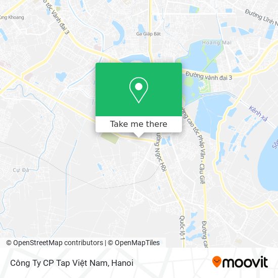Công Ty CP Tap Việt Nam map