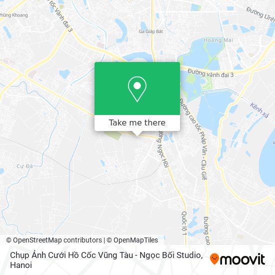 Chụp Ảnh Cưới Hồ Cốc Vũng Tàu - Ngọc Bối Studio map