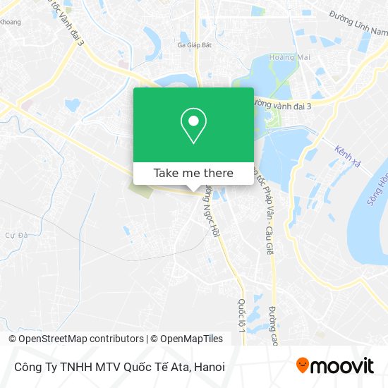 Công Ty TNHH MTV Quốc Tế Ata map