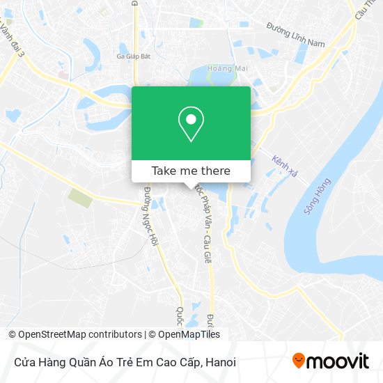 Cửa Hàng Quần Áo Trẻ Em Cao Cấp map
