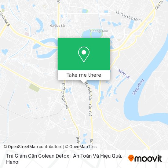 Trà Giảm Cân Golean Detox - An Toàn Và Hiệu Quả map