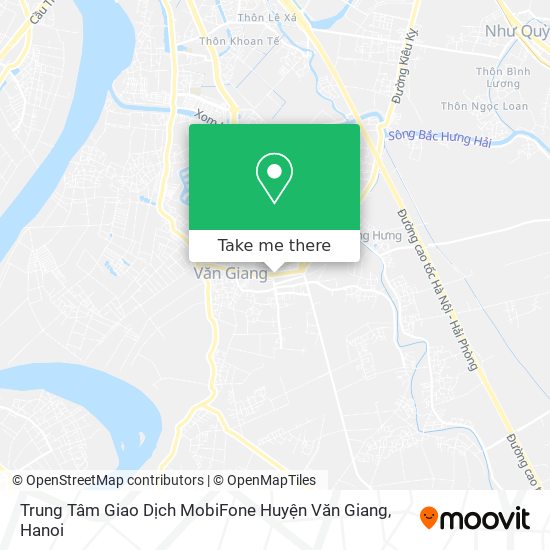 Trung Tâm Giao Dịch MobiFone Huyện Văn Giang map