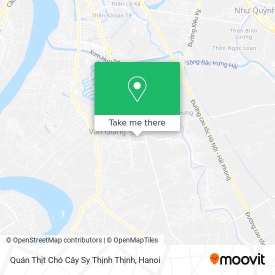 Quán Thịt Chó Cây Sy Thịnh Thịnh map