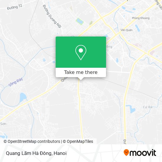 Quang Lãm Hà Đông map
