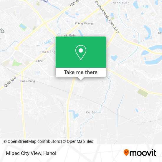 Mipec City View map