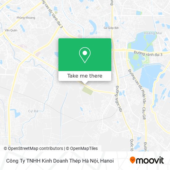 Công Ty TNHH Kinh Doanh Thép Hà Nội map
