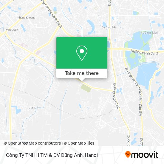 Công Ty TNHH TM & DV Dũng Anh map