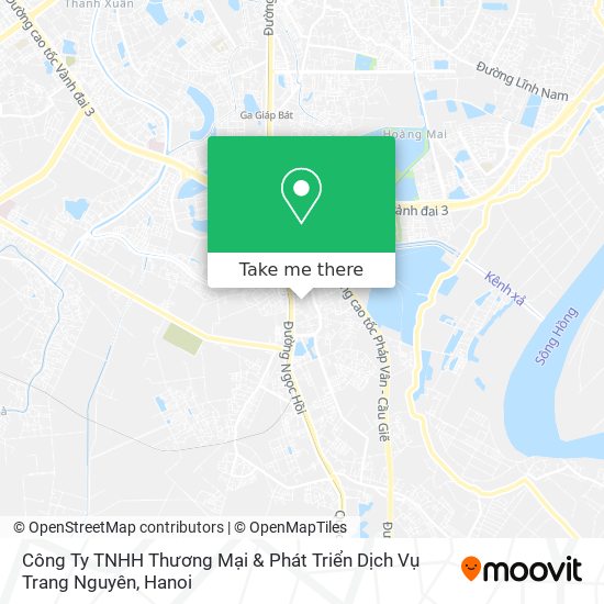 Công Ty TNHH Thương Mại & Phát Triển Dịch Vụ Trang Nguyên map