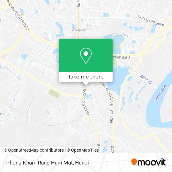 Phòng Khám Răng Hàm Mặt map