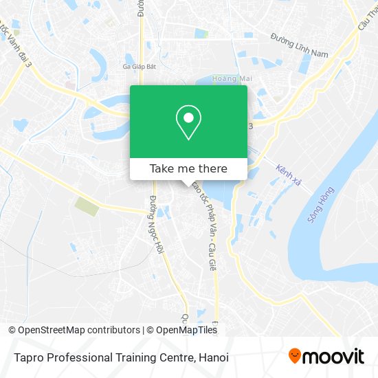 Tapro Professional Training Centre map