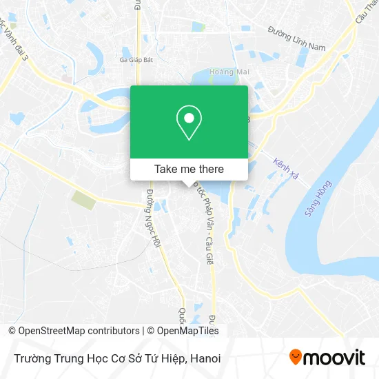 Trường Trung Học Cơ Sở Tứ Hiệp map