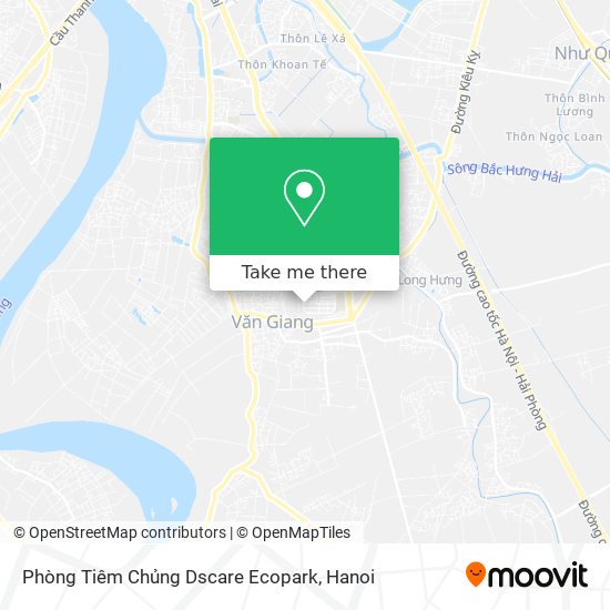 Phòng Tiêm Chủng Dscare Ecopark map