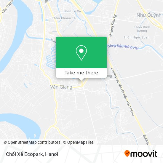 Chổi Xể Ecopark map