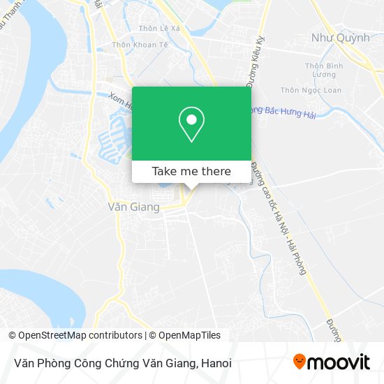 Văn Phòng Công Chứng Văn Giang map