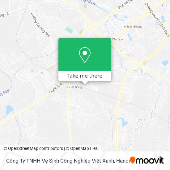 Công Ty TNHH Vệ Sinh Công Nghiệp Việt Xanh map