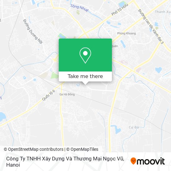 Công Ty TNHH Xây Dựng Và Thương Mại Ngọc Vũ map