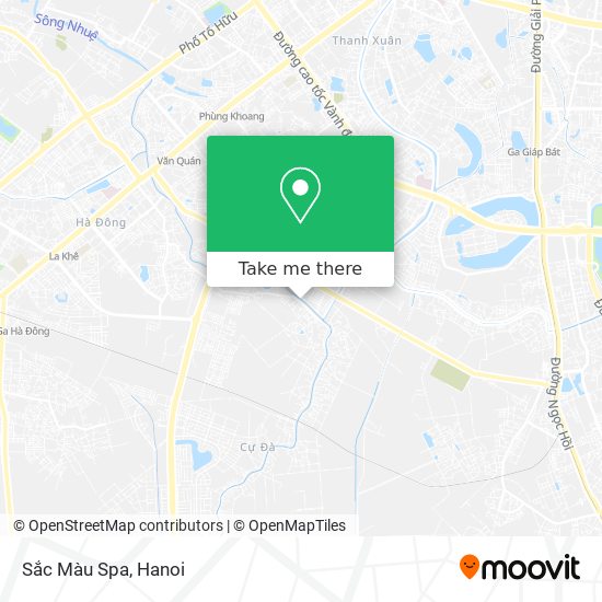Sắc Màu Spa map