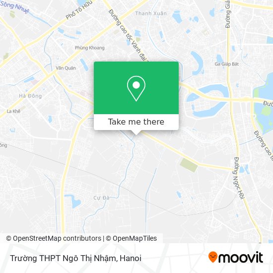 Trường THPT Ngô Thị Nhậm map