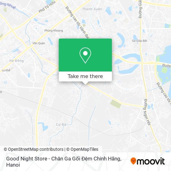 Good Night Store - Chăn Ga Gối Đệm Chính Hãng map