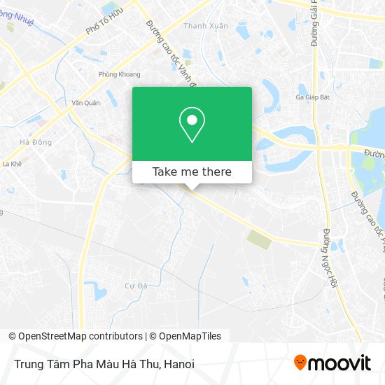 Trung Tâm Pha Màu Hà Thu map