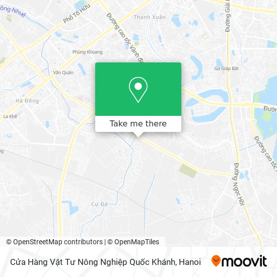 Cửa Hàng Vật Tư Nông Nghiệp Quốc Khánh map