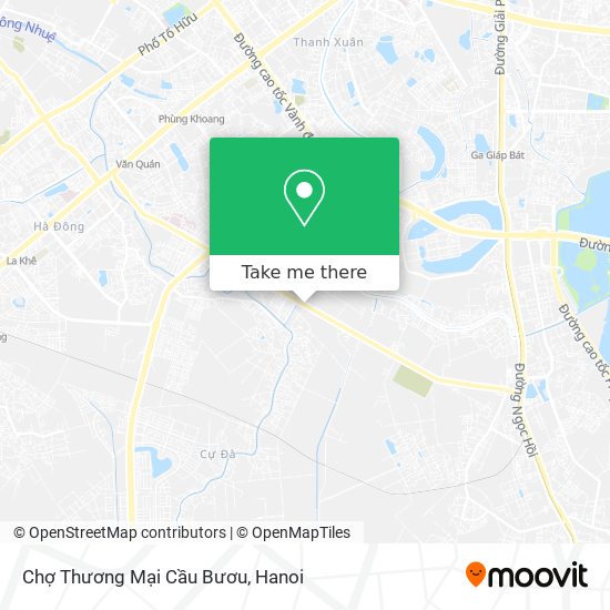 Chợ Thương Mại Cầu Bươu map