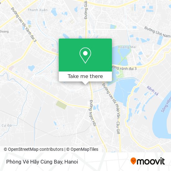 Phòng Vé Hãy Cùng Bay map
