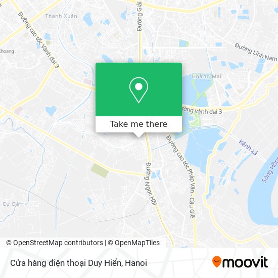 Cửa hàng điện thoại Duy Hiển map