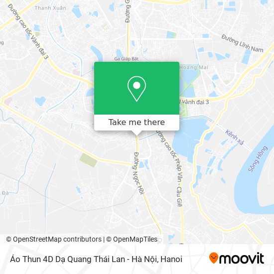 Áo Thun 4D Dạ Quang Thái Lan - Hà Nội map