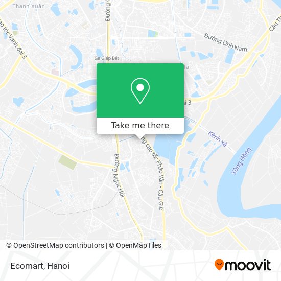Ecomart map