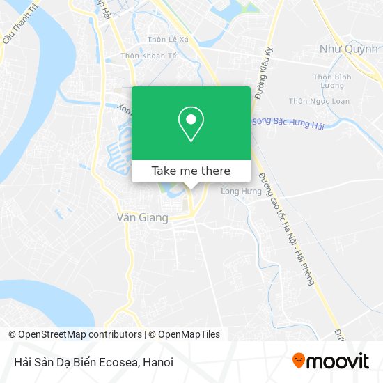 Hải Sản Dạ Biển Ecosea map