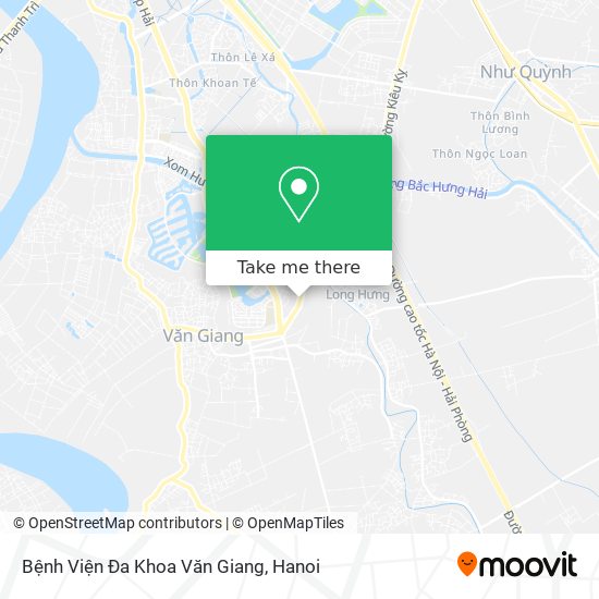 Bệnh Viện Đa Khoa Văn Giang map