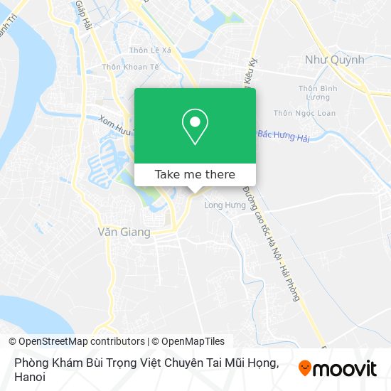 Phòng Khám Bùi Trọng Việt Chuyên Tai Mũi Họng map