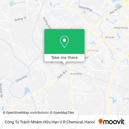 Công Ty Trách Nhiệm Hữu Hạn U R Chemical map