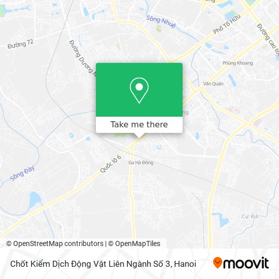 Chốt Kiểm Dịch Động Vật Liên Ngành Số 3 map