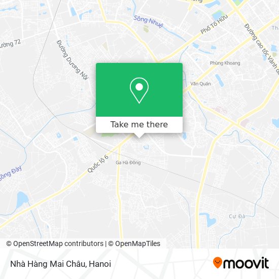 Nhà Hàng Mai Châu map