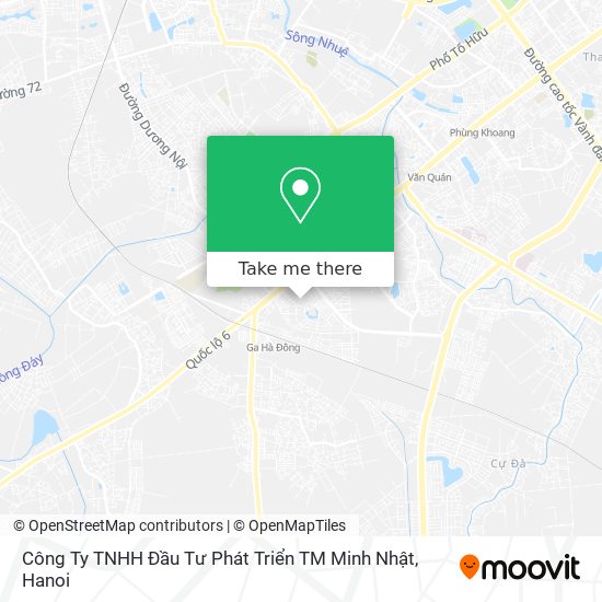 Công Ty TNHH Đầu Tư Phát Triển TM Minh Nhật map