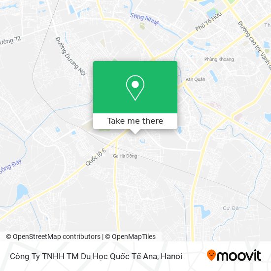 Công Ty TNHH TM Du Học Quốc Tế Ana map
