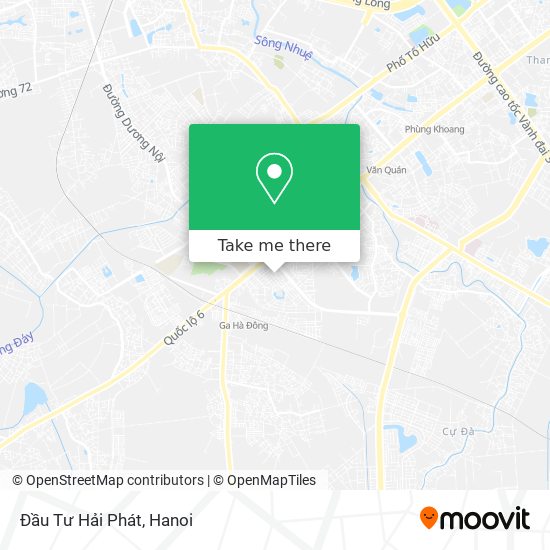 Đầu Tư Hải Phát map