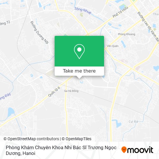 Phòng Khám Chuyên Khoa Nhi Bác Sĩ Trương Ngọc Dương map