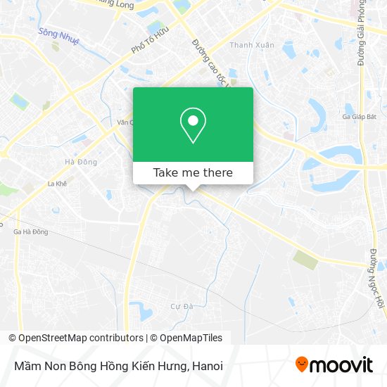 Mầm Non Bông Hồng Kiến Hưng map