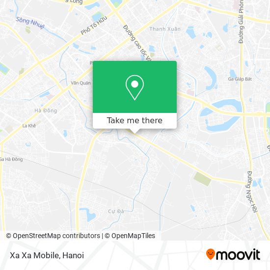 Xa Xa Mobile map